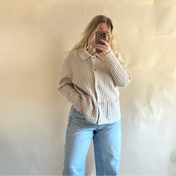 Vintage Cherokee Wool Cardigan - Picture 2 of 4